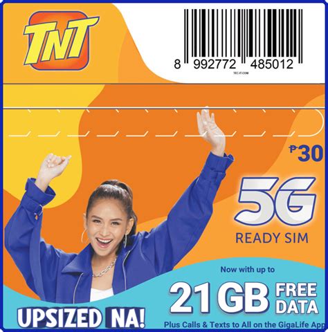 TNT 5G SIM .